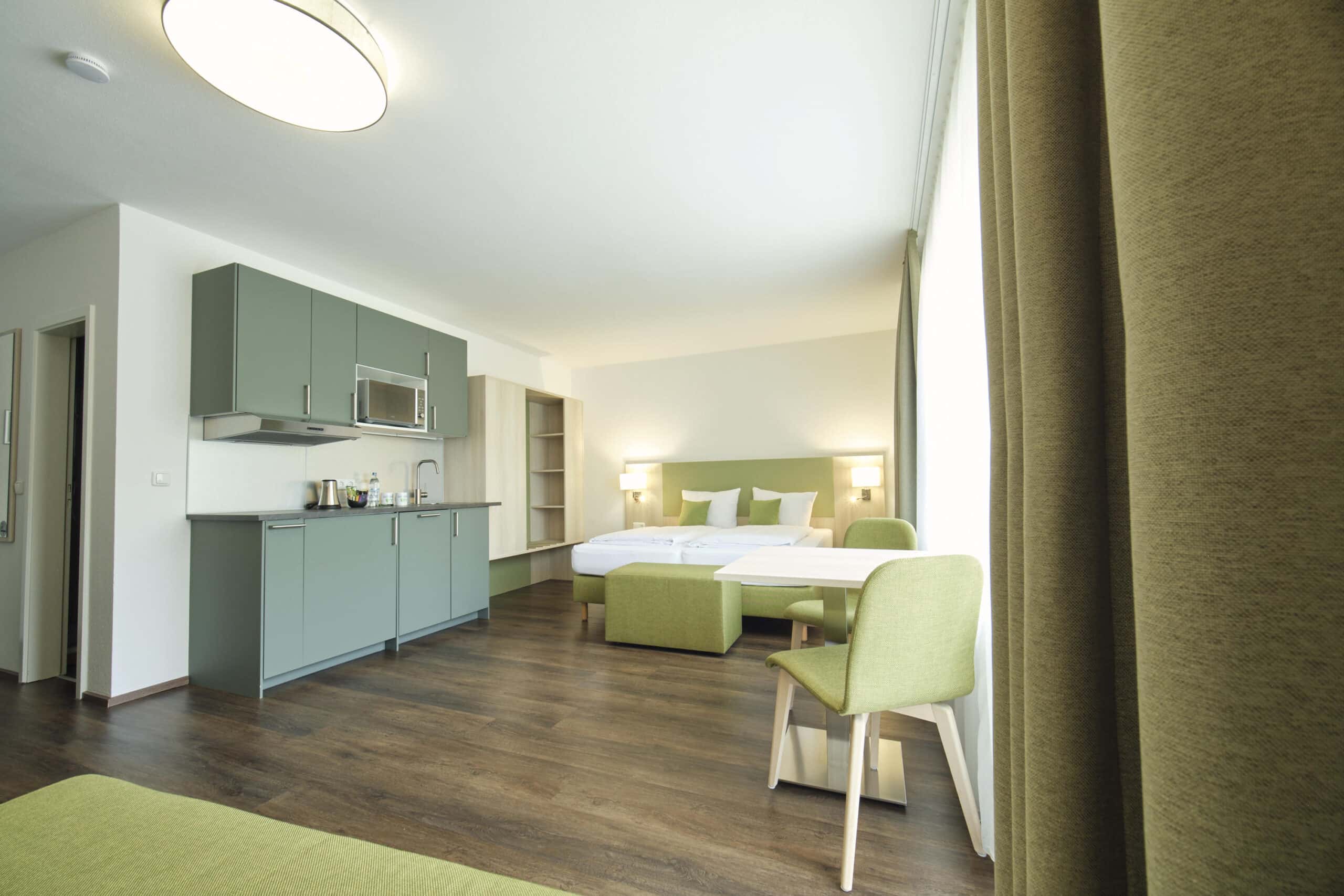 marias inn studio with kitchen room